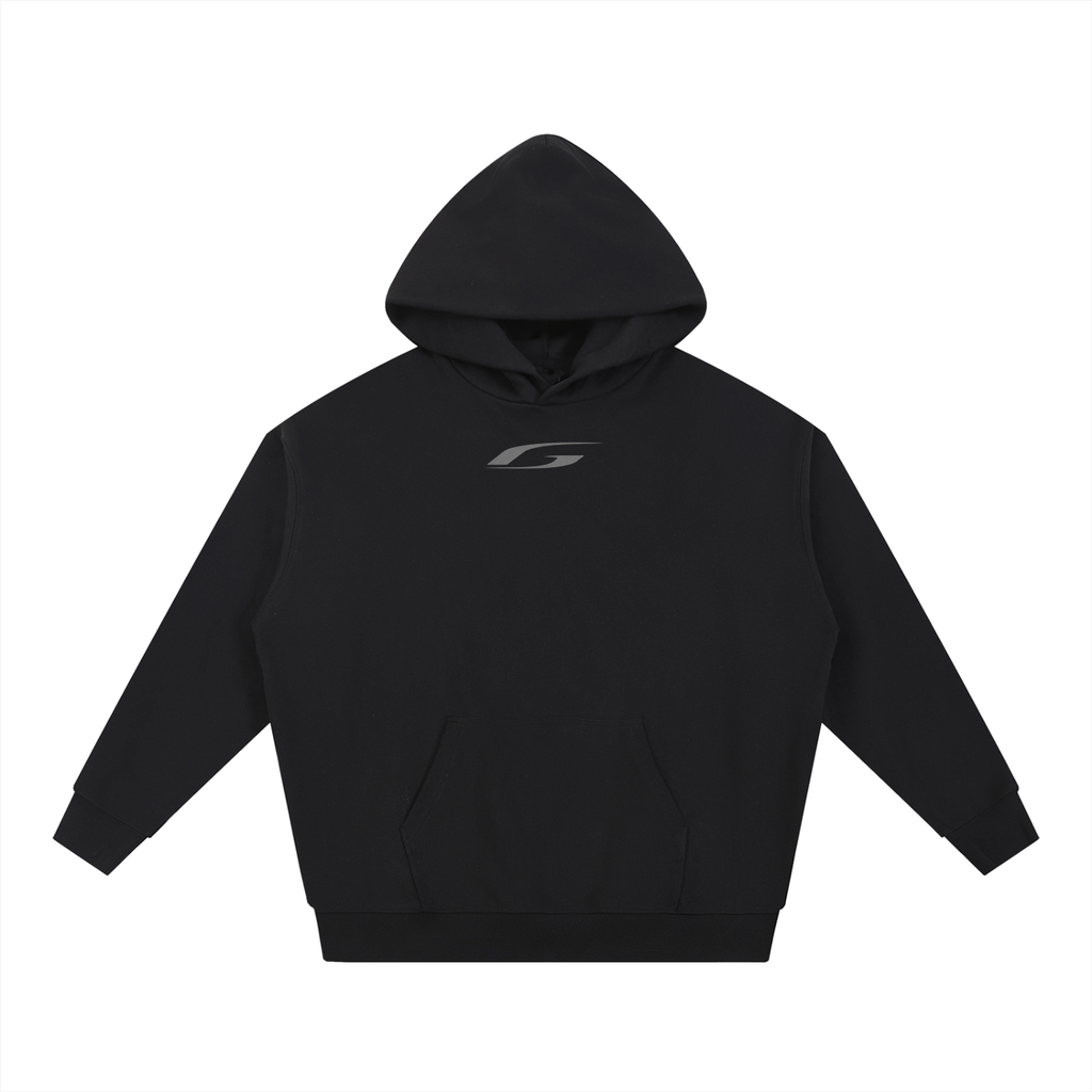 STATEMENT HOODIE - BLACK