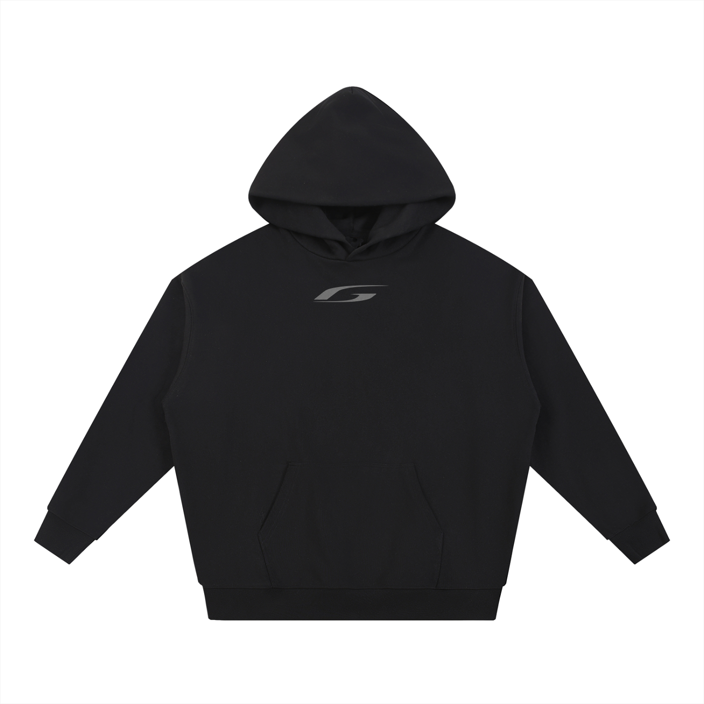 STATEMENT HOODIE - BLACK
