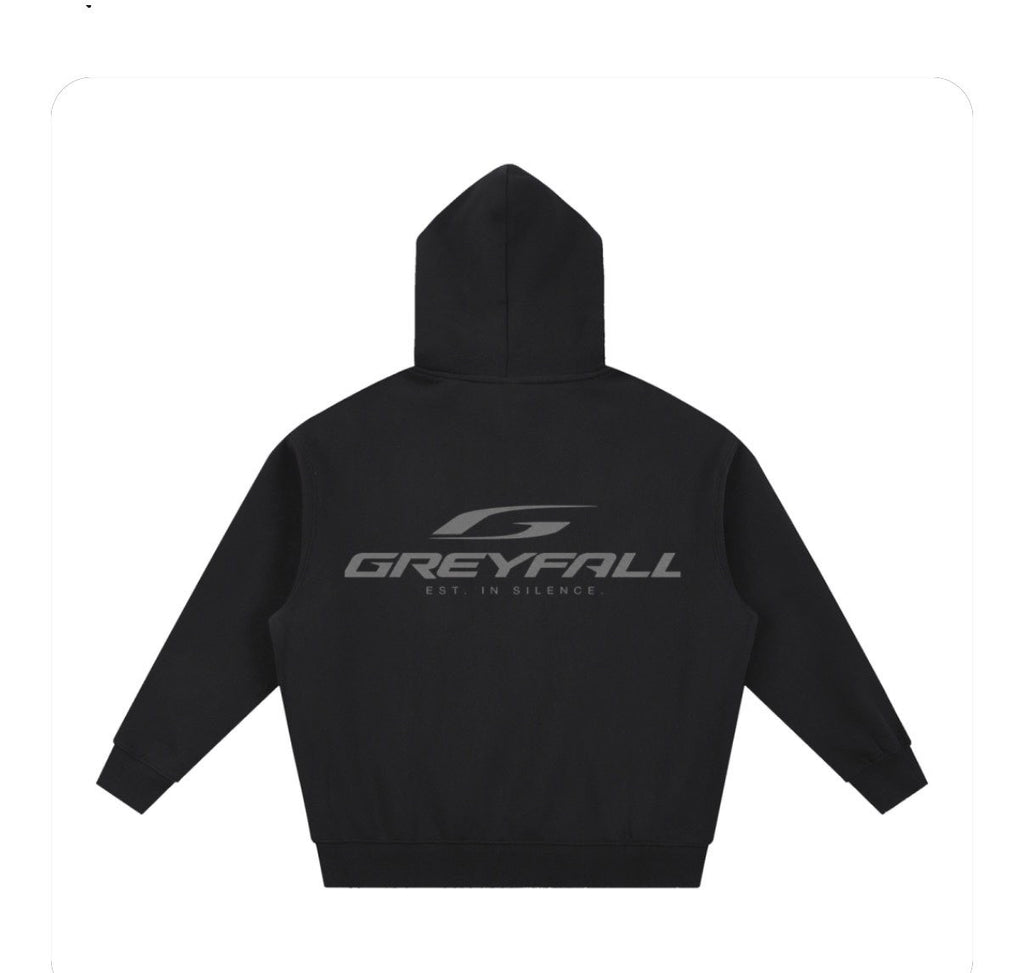 STATEMENT HOODIE - BLACK