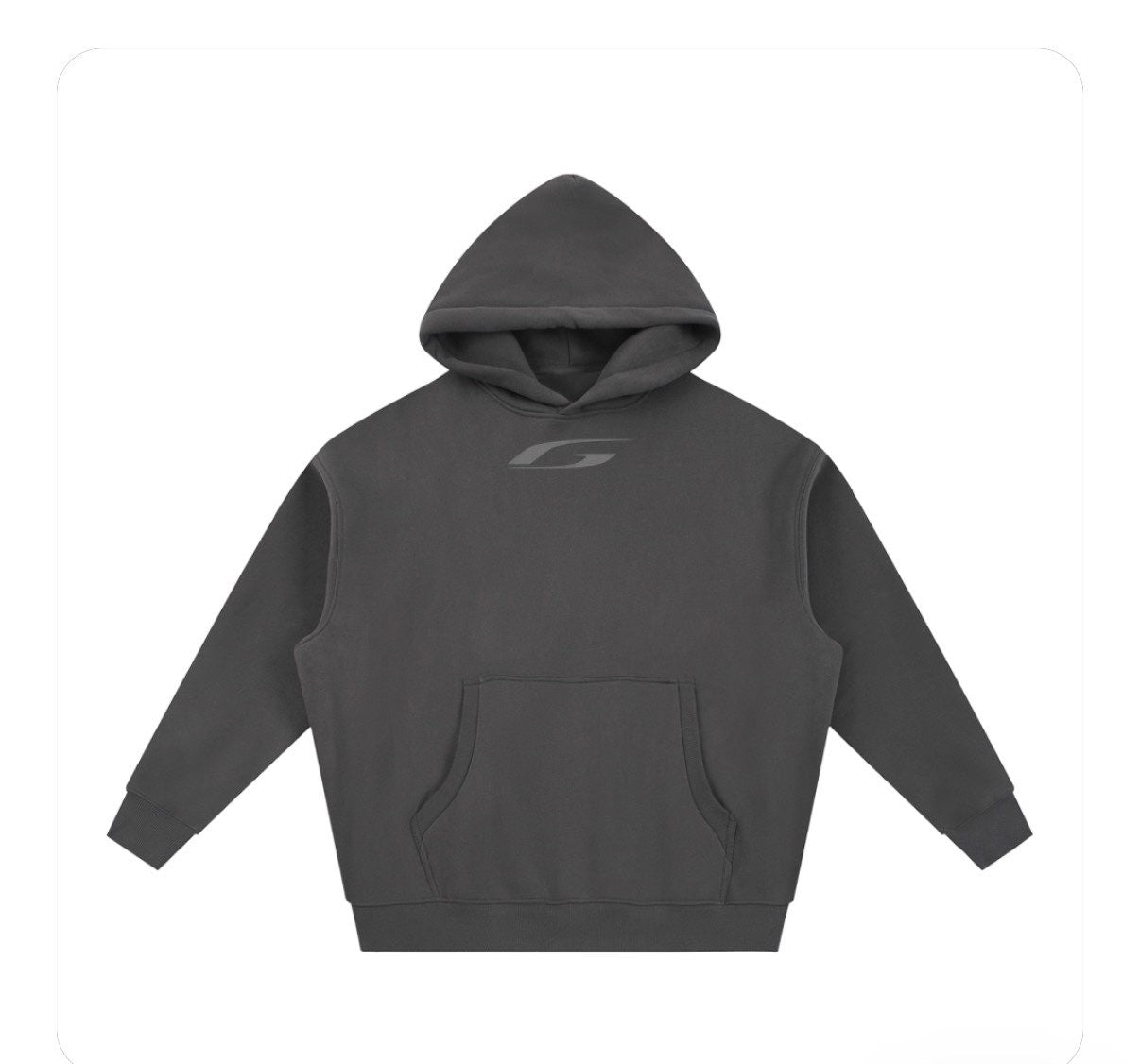 STATEMENT HOODIE - SLATE