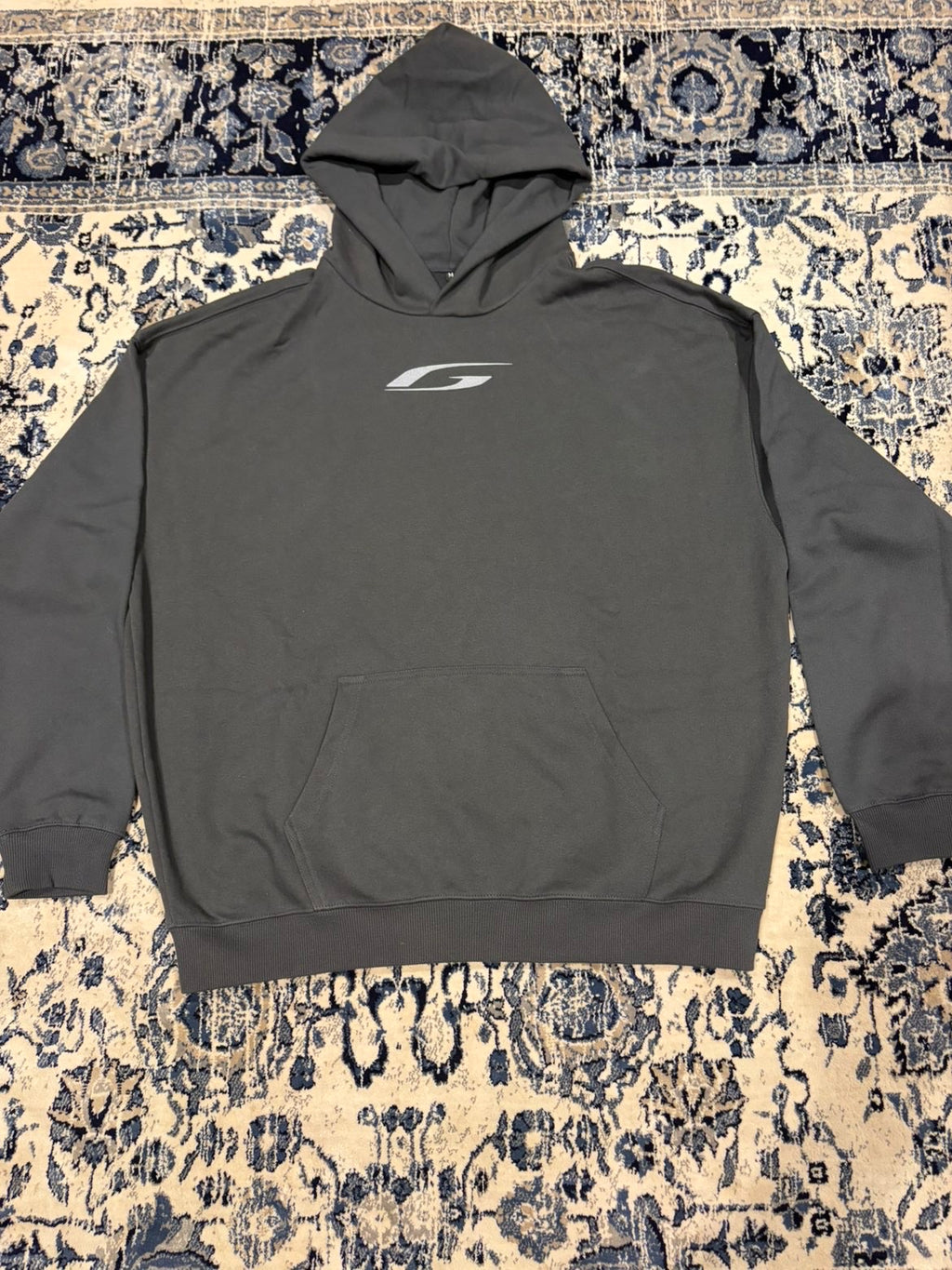 STATEMENT HOODIE - SLATE