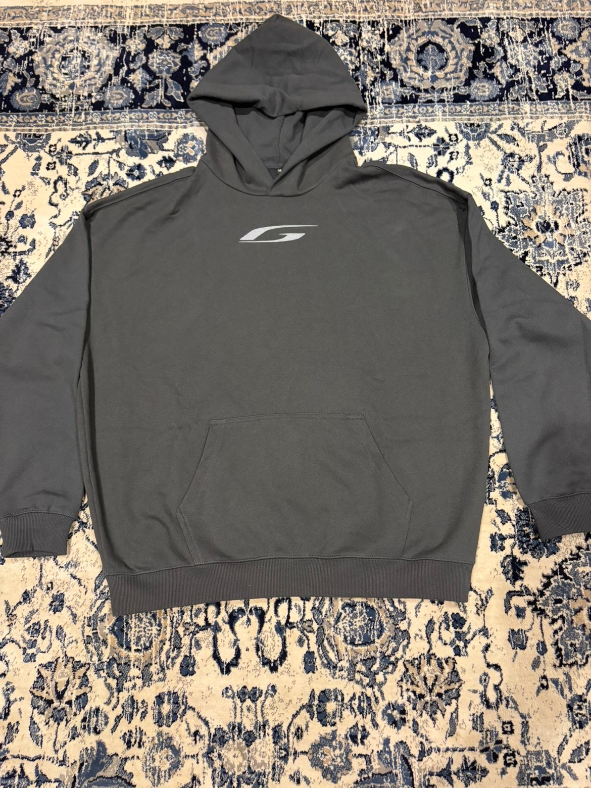 STATEMENT HOODIE - SLATE