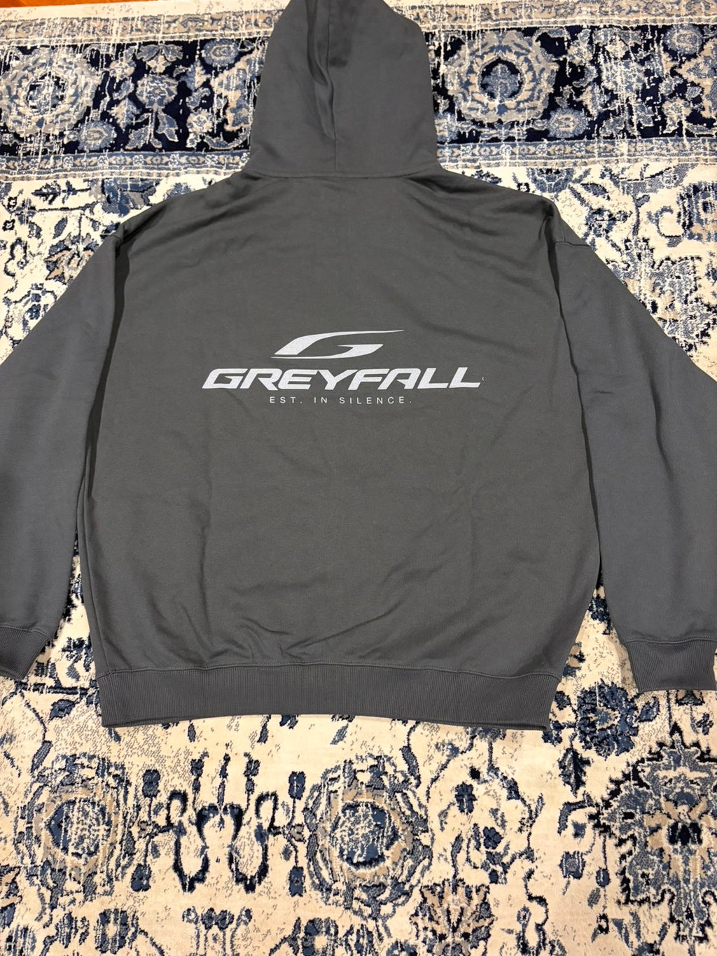 STATEMENT HOODIE - SLATE