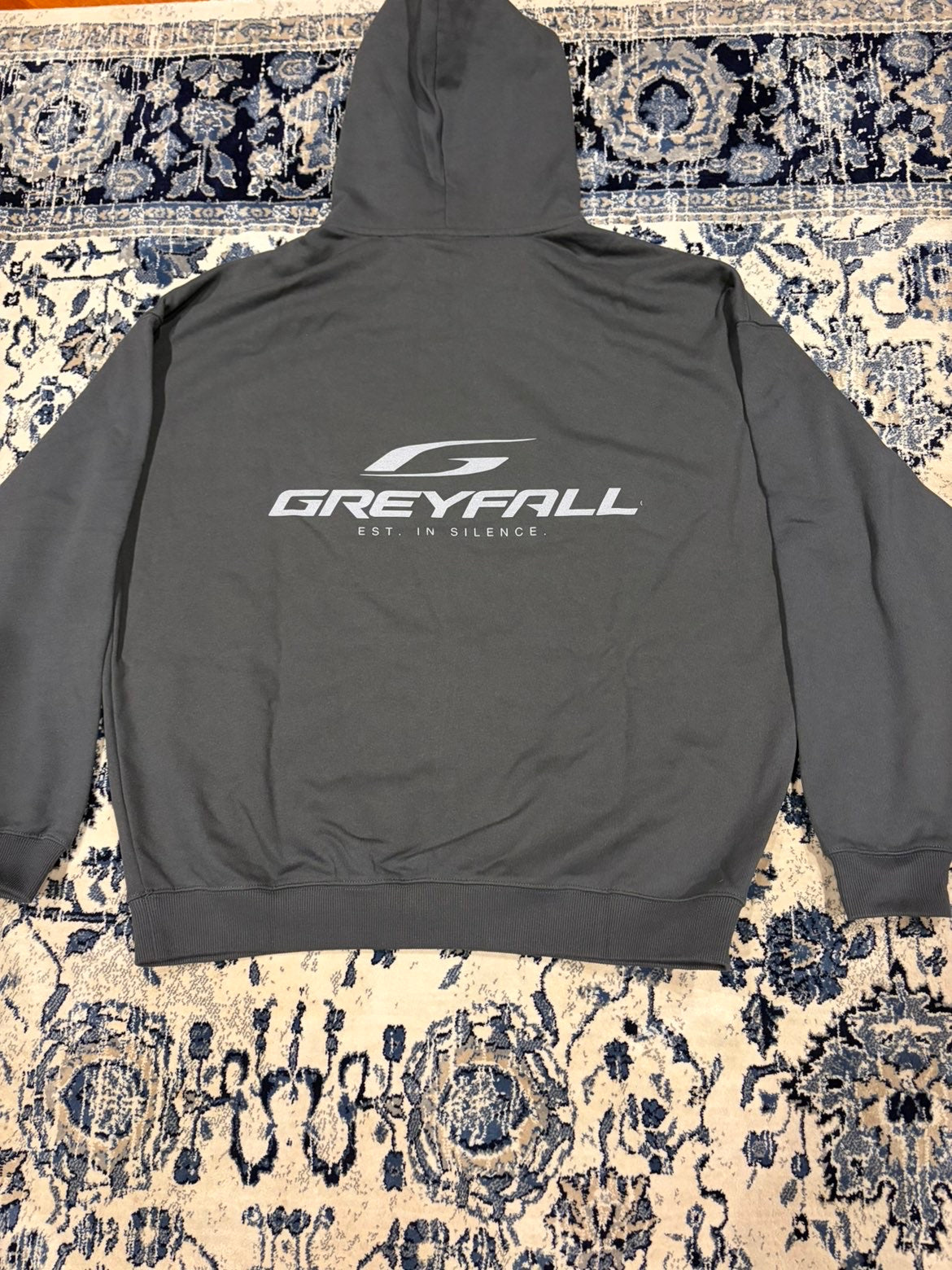 STATEMENT HOODIE - SLATE