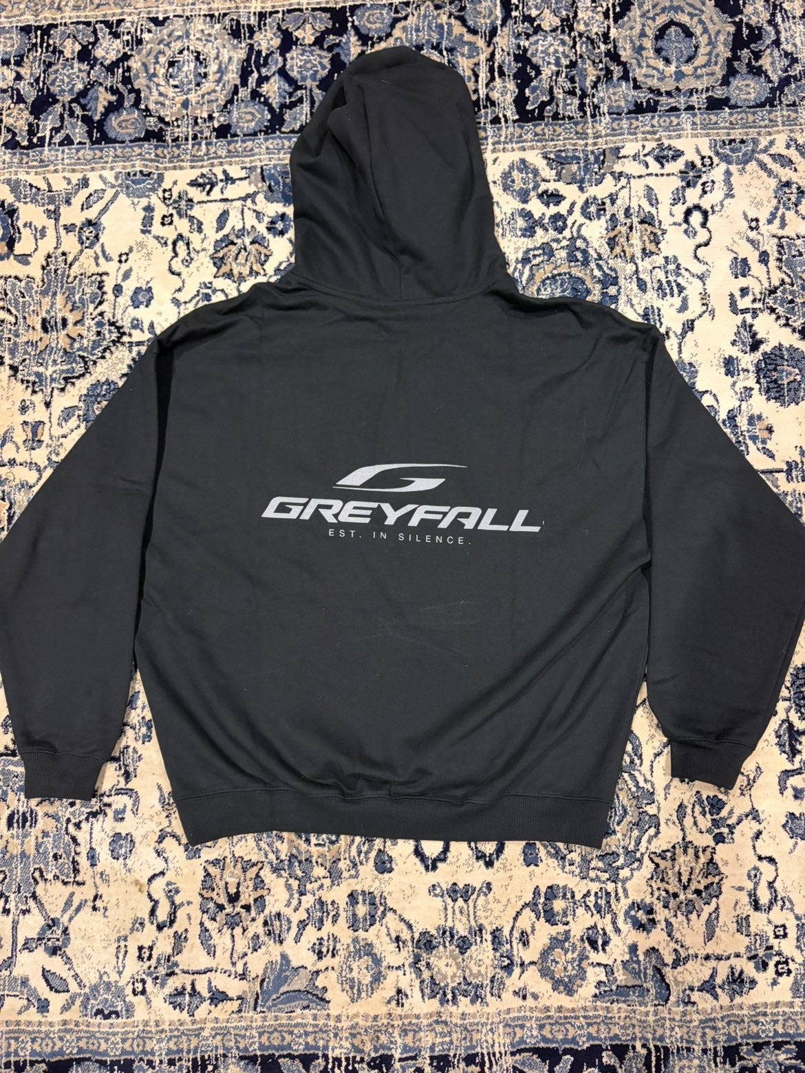 STATEMENT HOODIE - BLACK