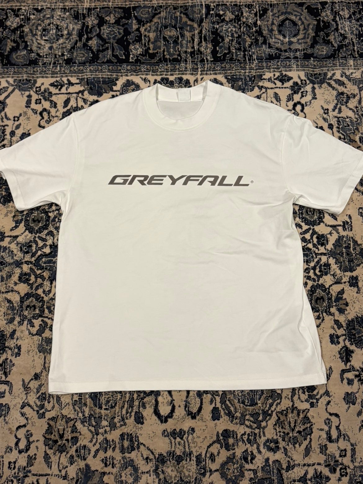 NO ANNOUNCEMENTS TEE — WHITE